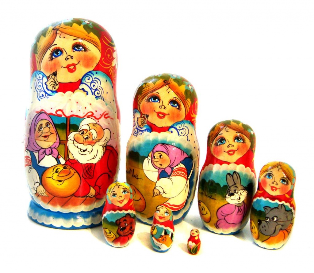 Поэтапная роспись матрешек Поэтапная роспись матрешек